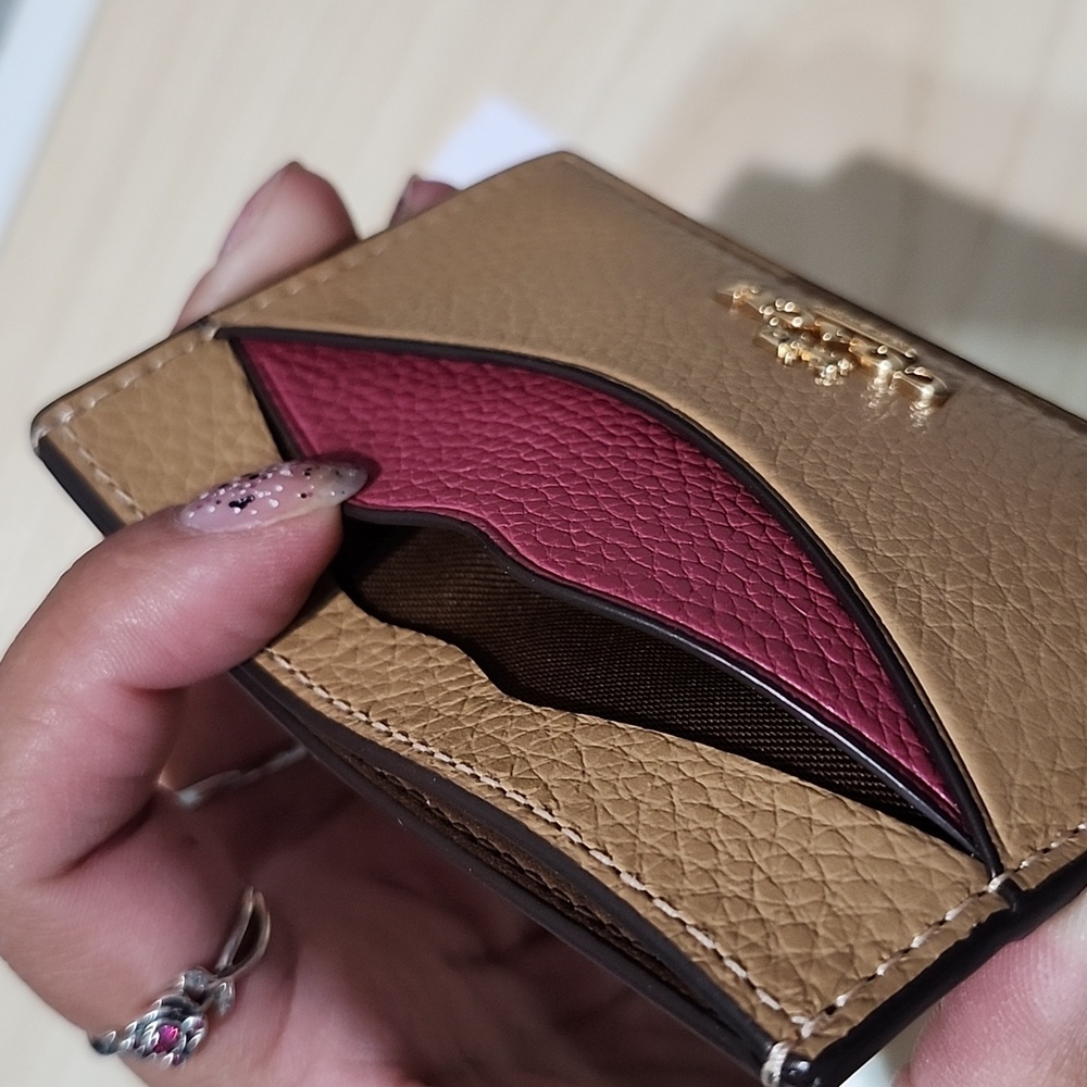 Coach Lip card Case - Picture 5 of 6